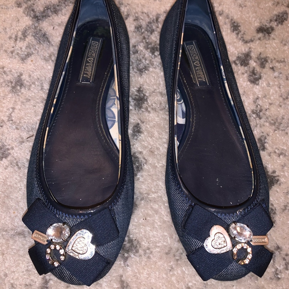 Coach poppy flats